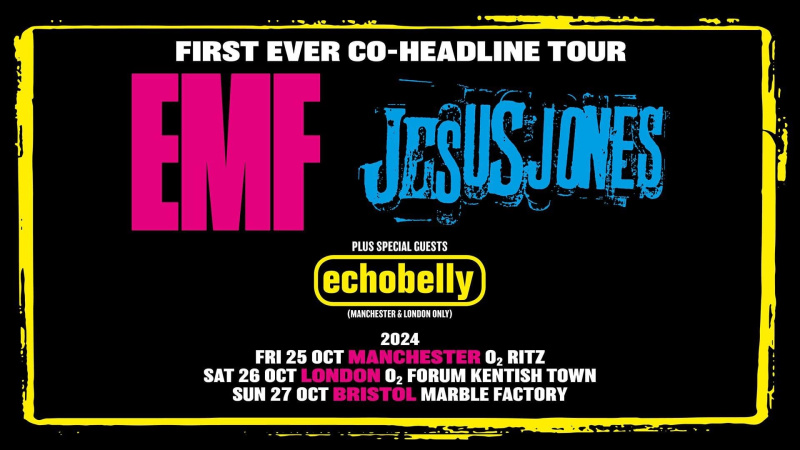 First ever Co-headline tour with EMF
