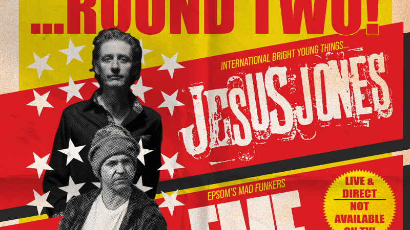 BIG NEWS! JESUS JONES/EMF CO-HEADLINE TOUR IS COMING BACK, THIS OCTOBER!